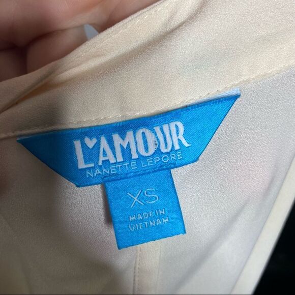 L’Amour by Nanette Lepore Open Front Floral Detail Fringe Cardigan - Picture 6 of 7